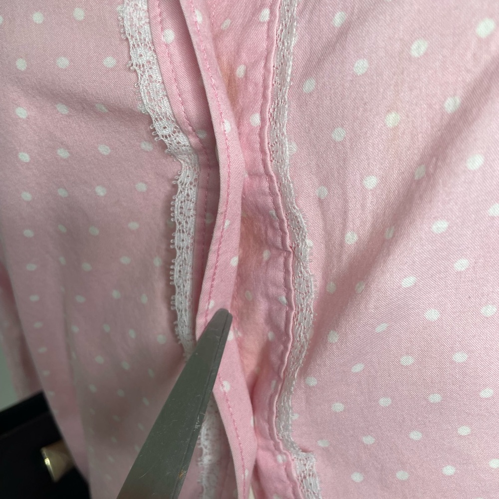 Ralph Lauren Pink Dot Button-Down Shirt - Picture 9 of 10